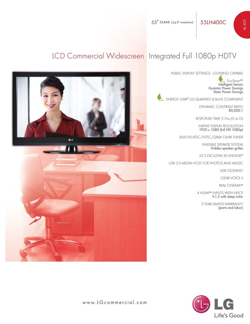 LG 55LH400C User manual