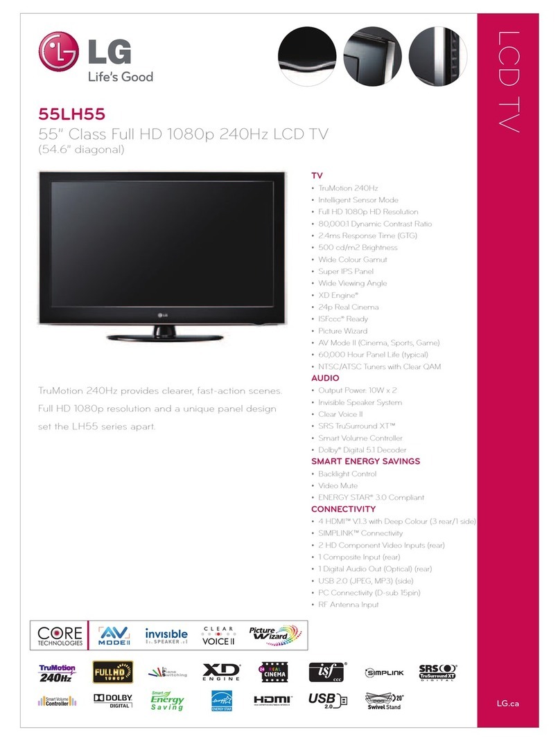 LG 55LH55 User manual