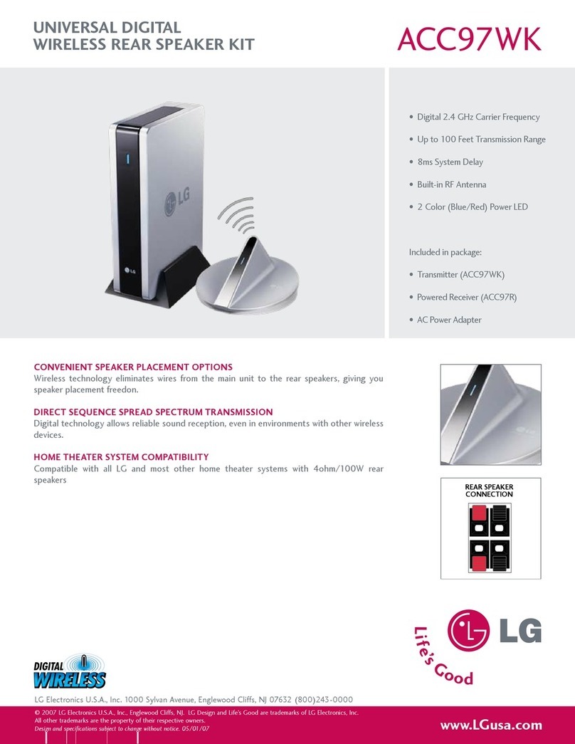 LG ACC97WK Specifications