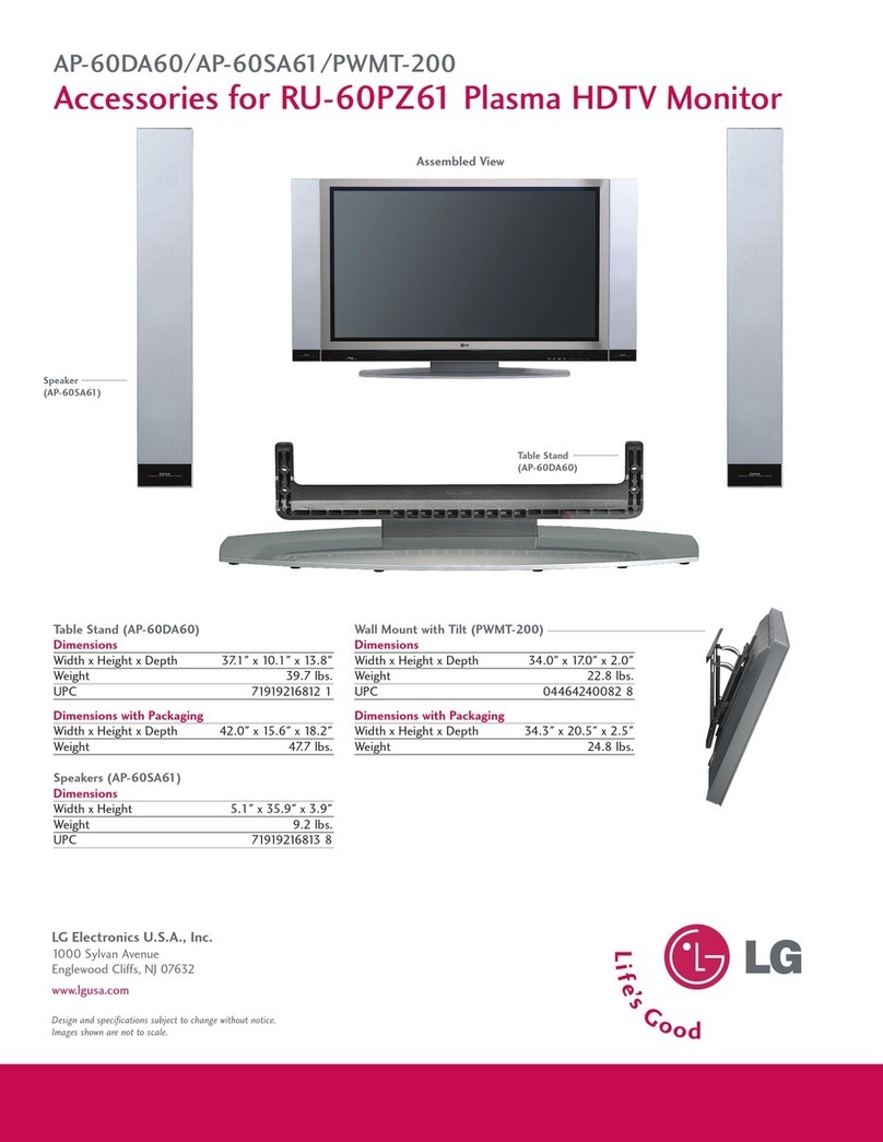 LG AP-60DA60 User manual
