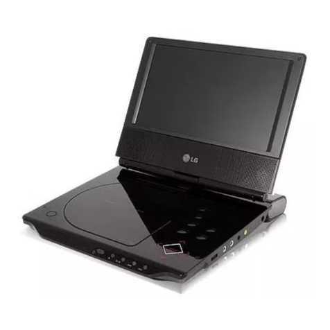 LG DP781 - Portable DVD Player User manual