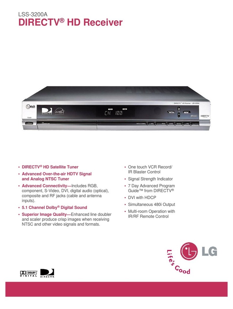 LG LSS-3200A Specifications