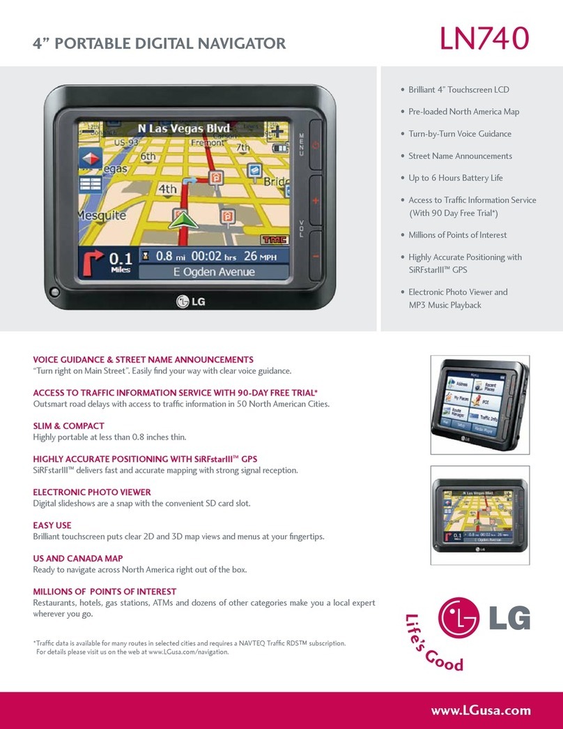 LG LN740 Series User manual