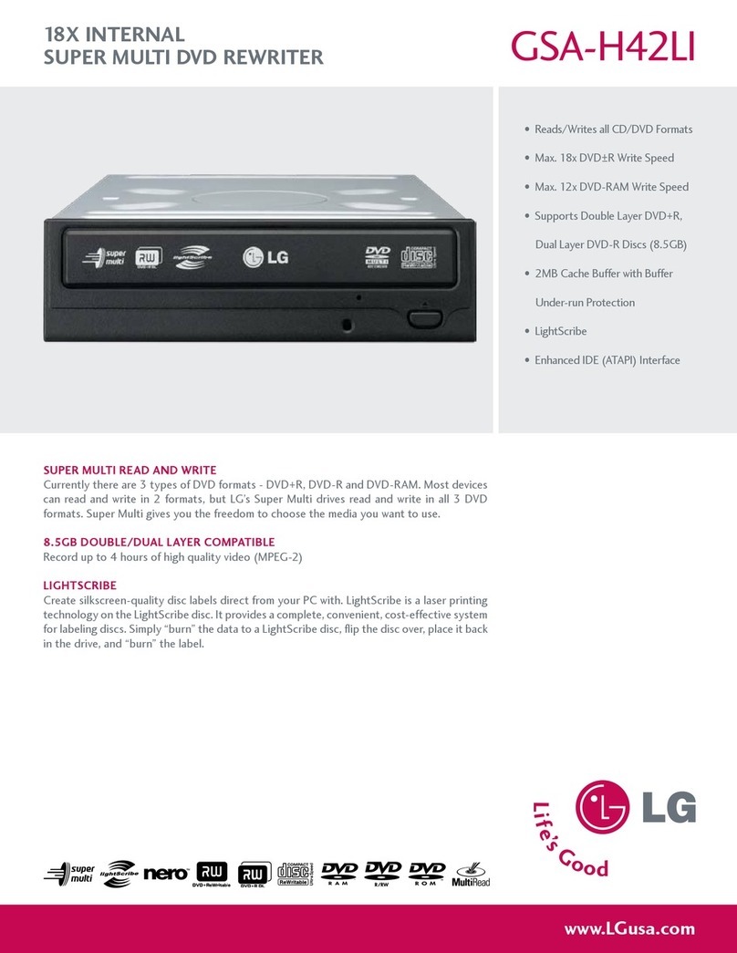LG GSA-H42LI User manual