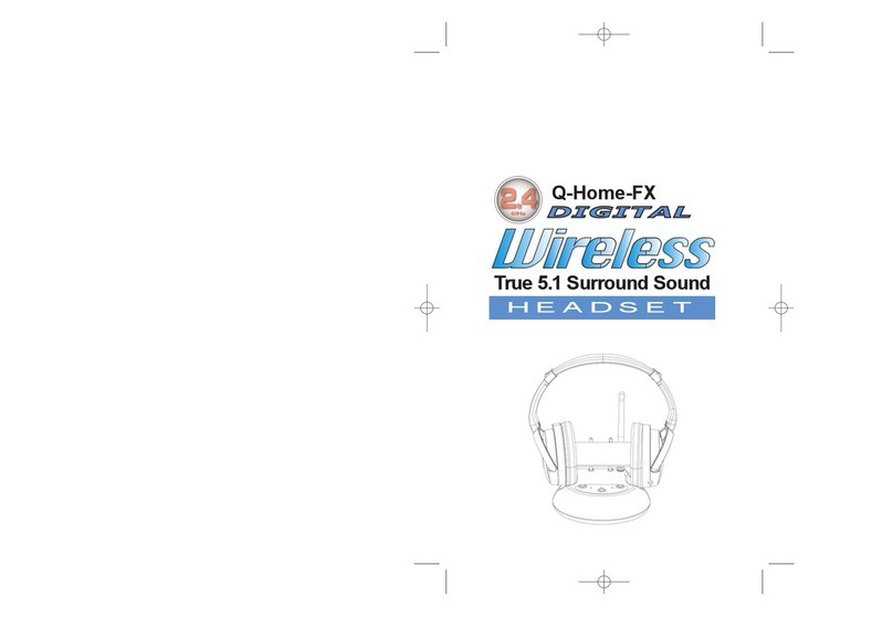 LTB Audio Systems Q-Home-FX User manual