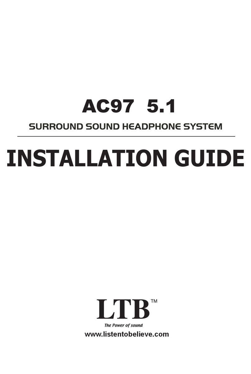 LTB Audio Systems MG-AC97 installation guide