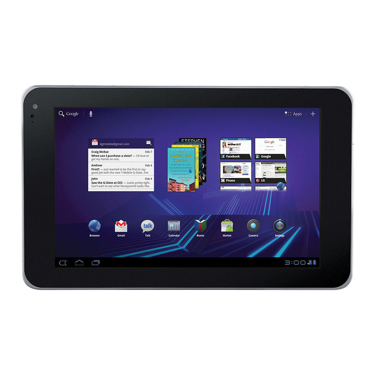 LG G-Slate User manual