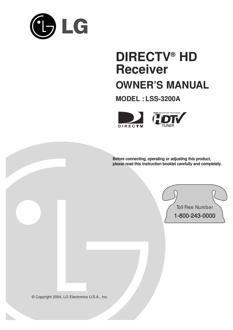 LG LSS-3200A owner's manual