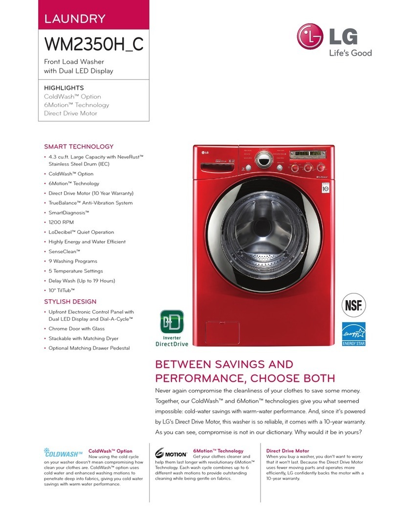 LG WM2350HRC User manual