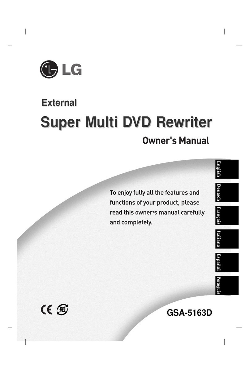 LG GSA-5163D User manual
