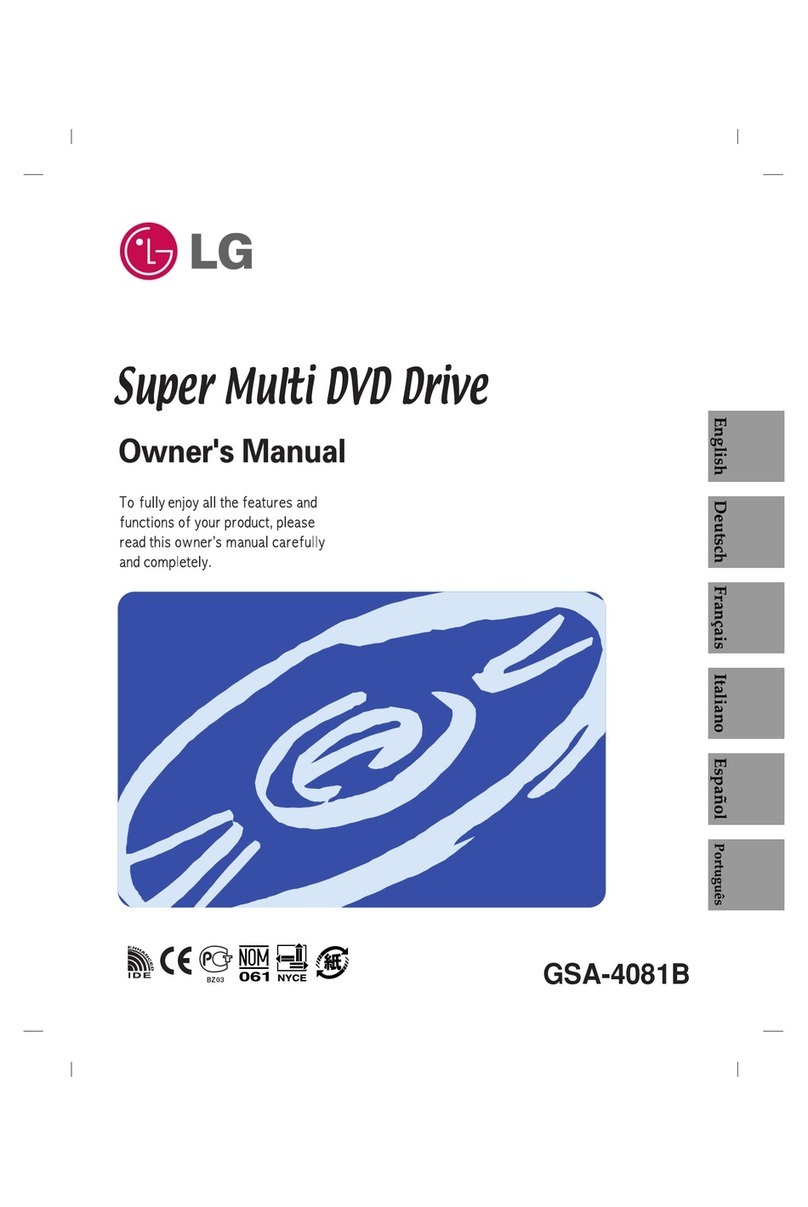 LG GSA-4081B User manual