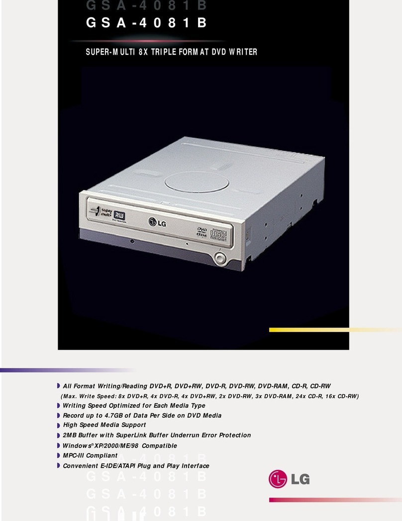 LG GSA-4081B User manual