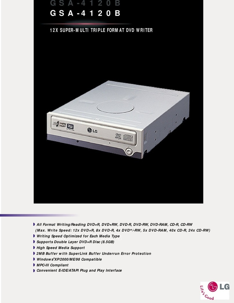 LG GSA-4120B User manual