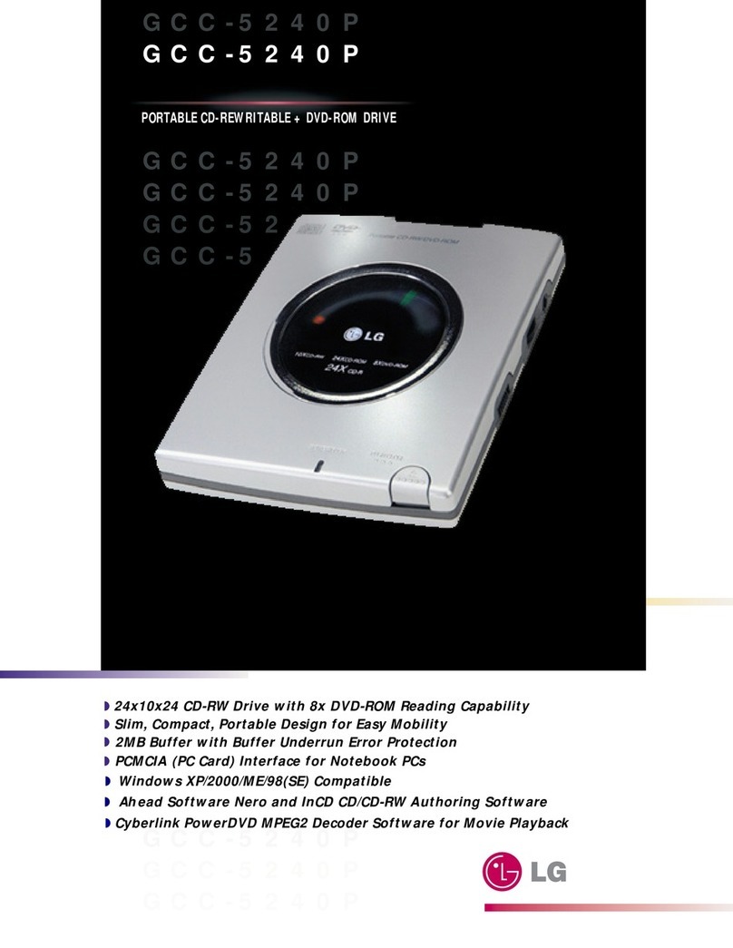 LG GCC-5240P User manual