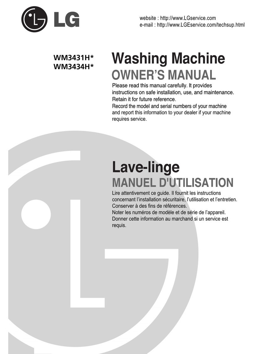LG WM3431 owner's manual