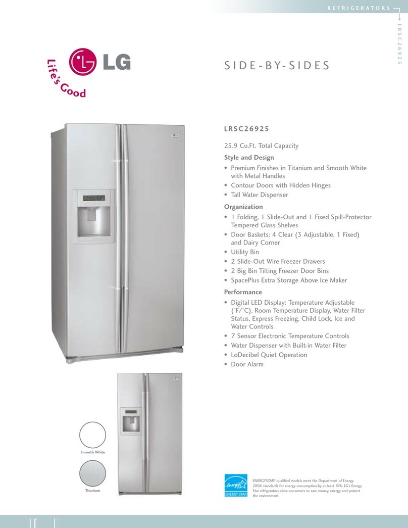 LG LRSC26925TT User manual