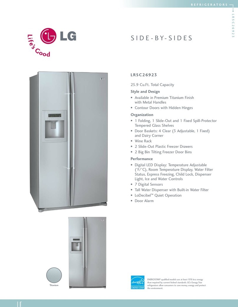 LG LRSC26923TT User manual