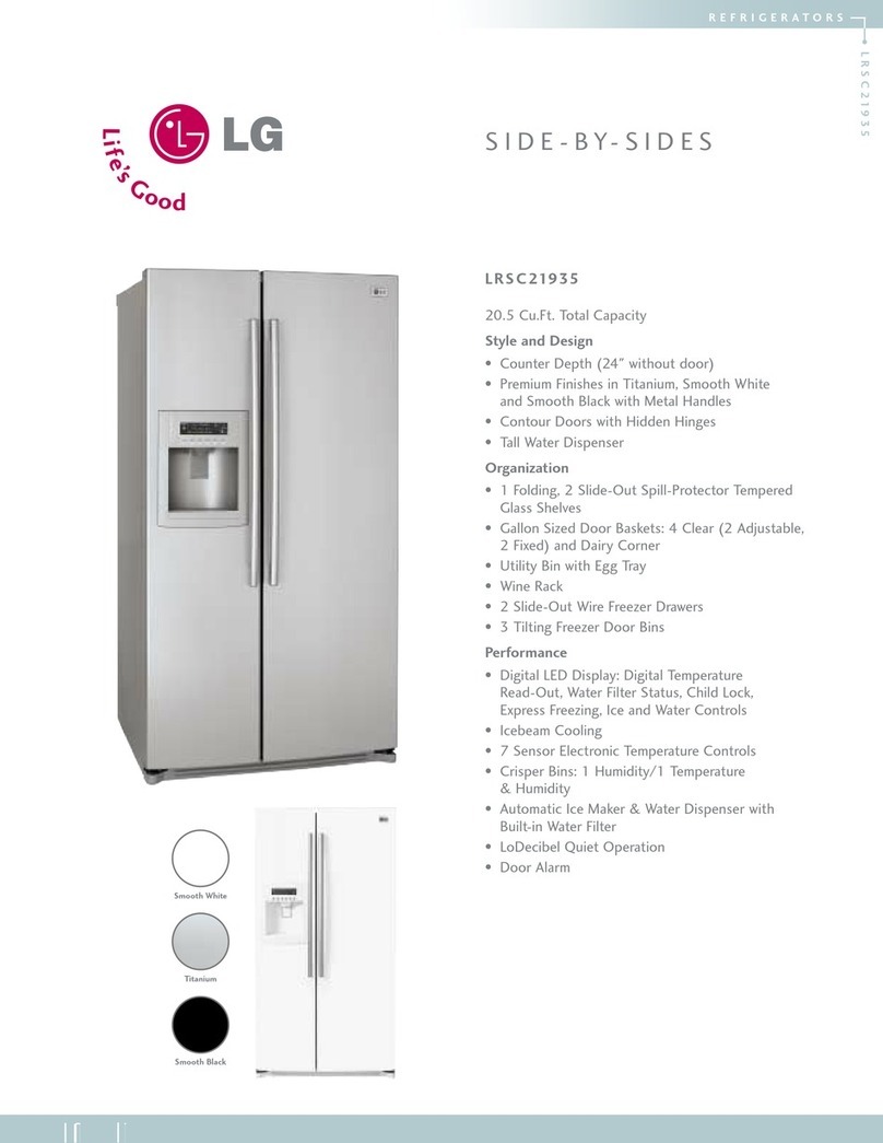 LG LRSC21935 Specifications