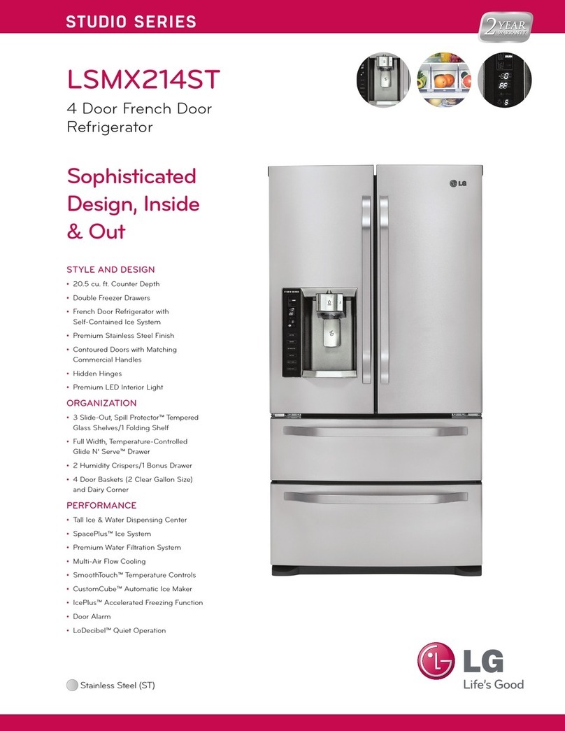 LG LSMX214ST User manual