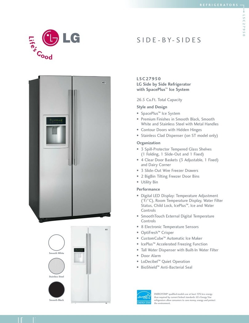 LG LSC27950 User manual