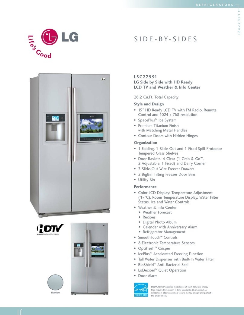 LG LSC27991TT User manual