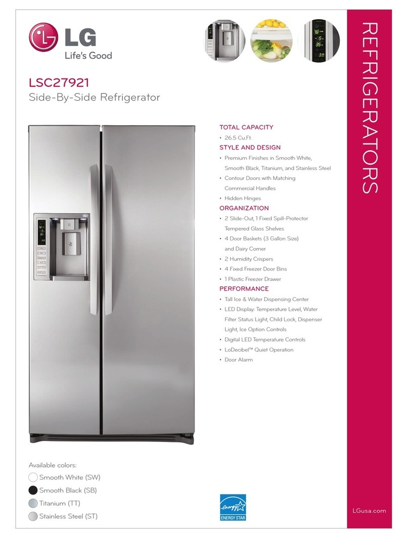 LG LSC27921 Series User manual LG LSC27921 Series User manual