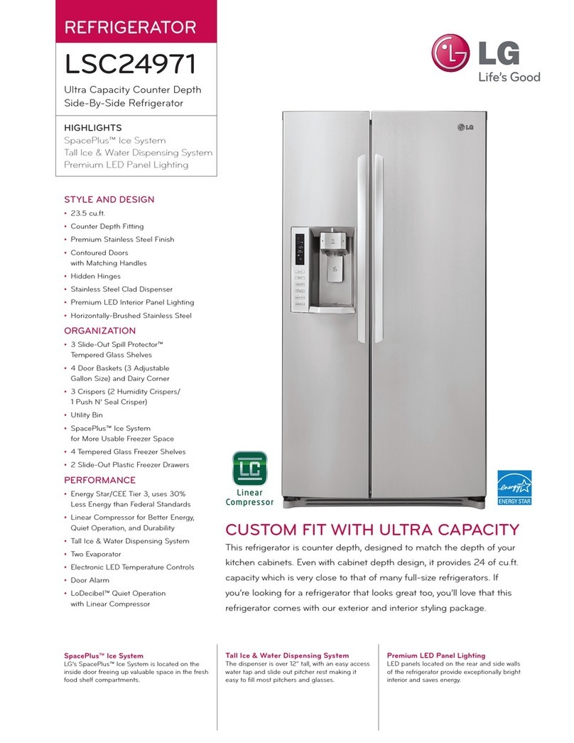 LG LSC 24971ST User manual