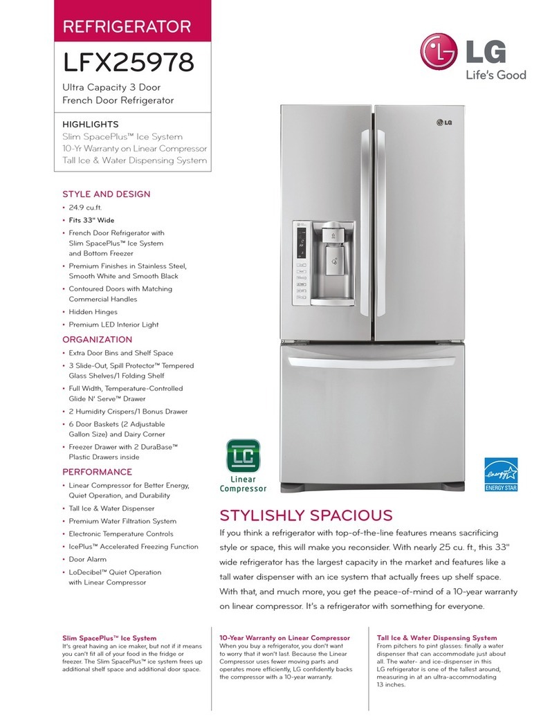 LG LFX25978 Series User manual