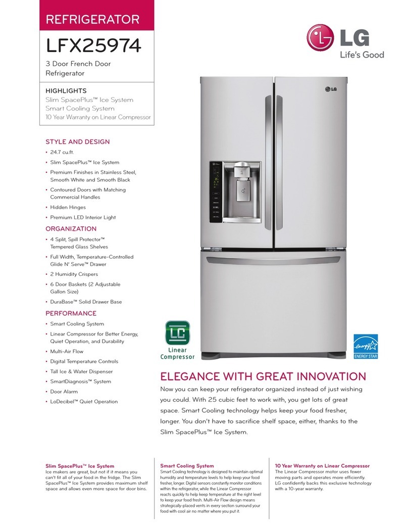 LG LFX25974 Series User manual