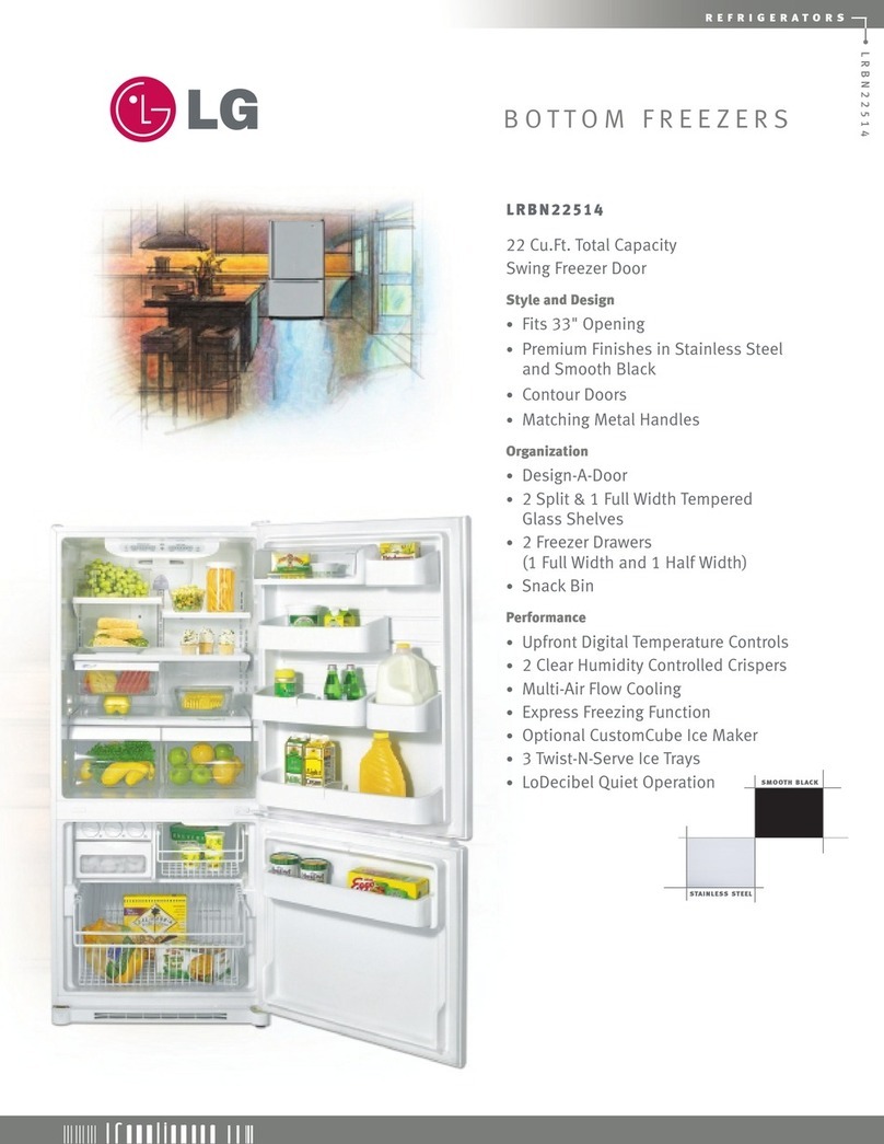 LG LRBN22514 User manual