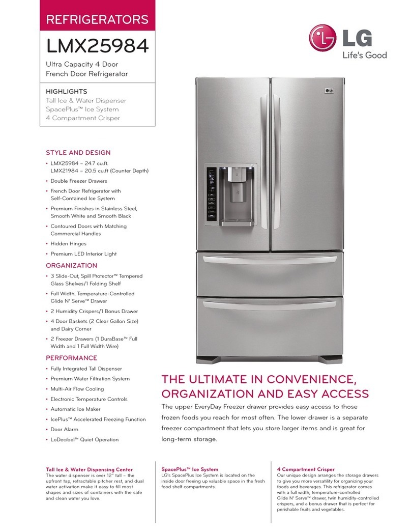 LG LMX25984 Series Specifications