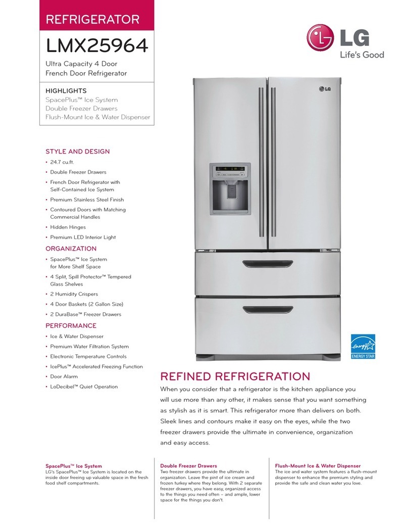 LG LMX25964SS User manual