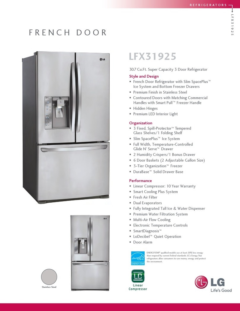 LG LFX31925 Series User manual