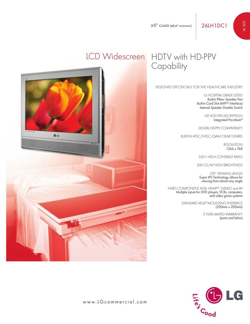 LG 26LH1DC1 User manual