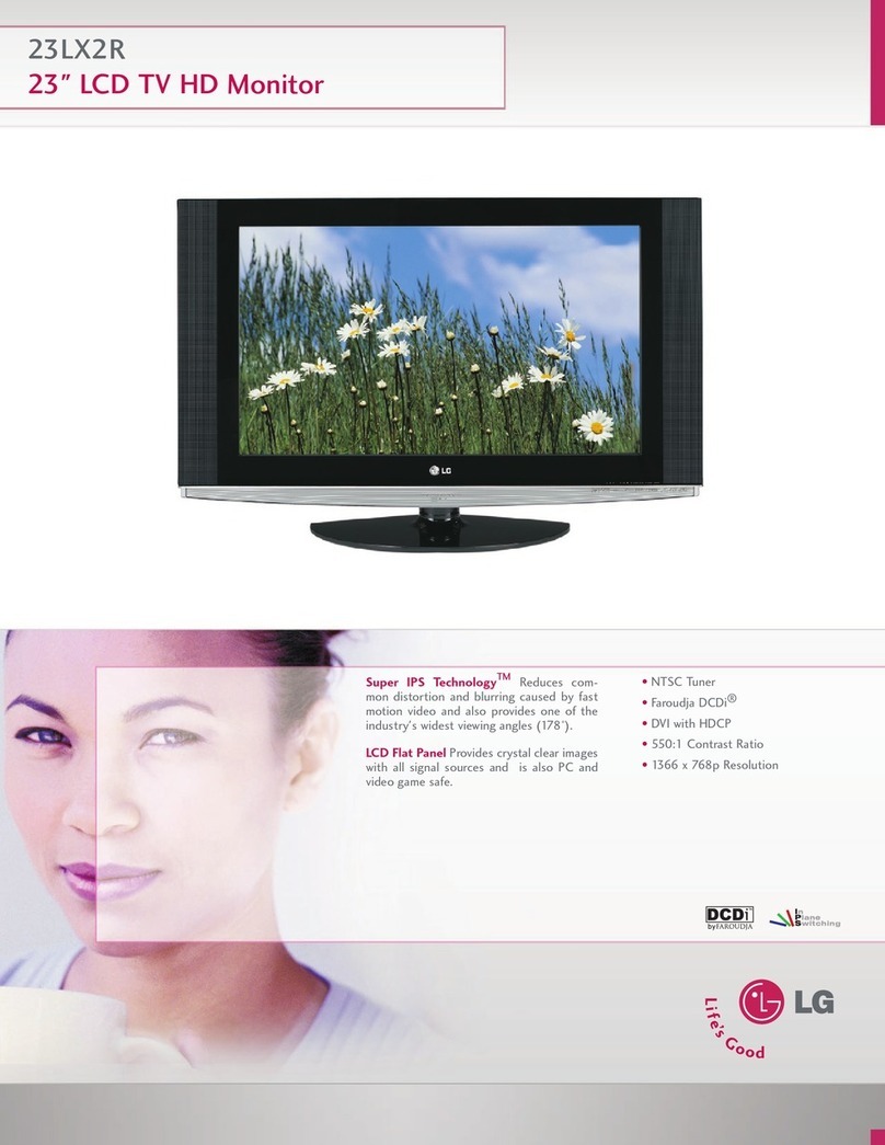 LG 23LX2R User manual