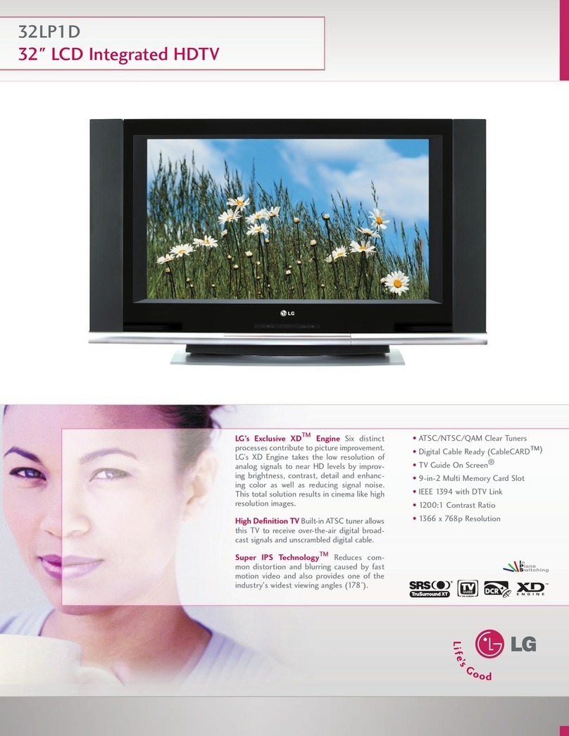 LG 32LP1D User manual