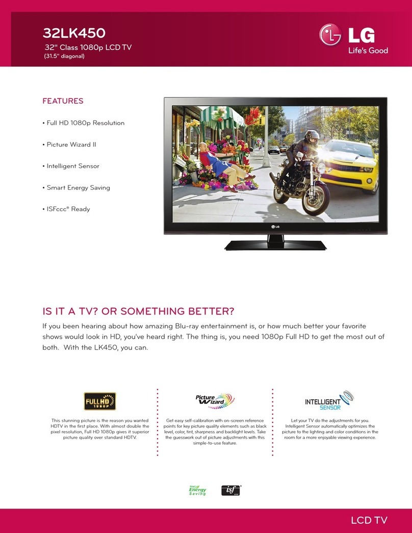 LG 32LK450 User manual