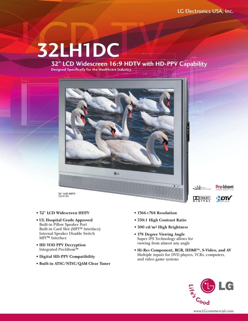 LG 32LH1DC User manual
