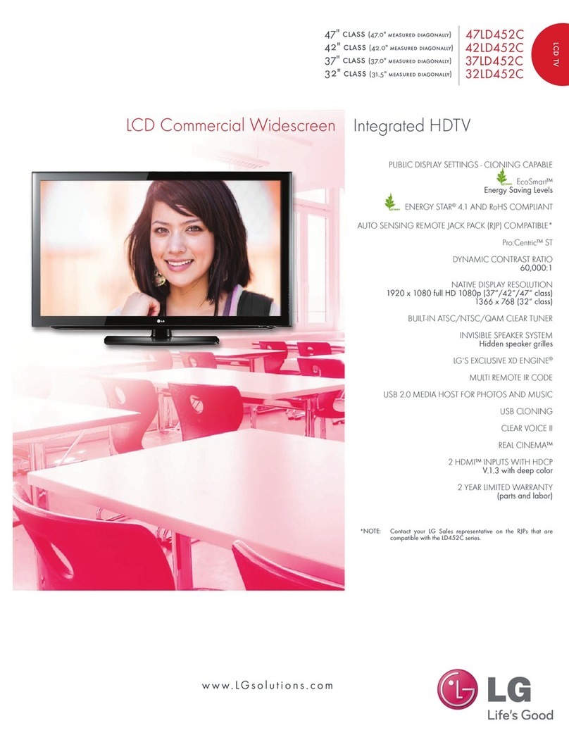 LG 32LD452C User manual