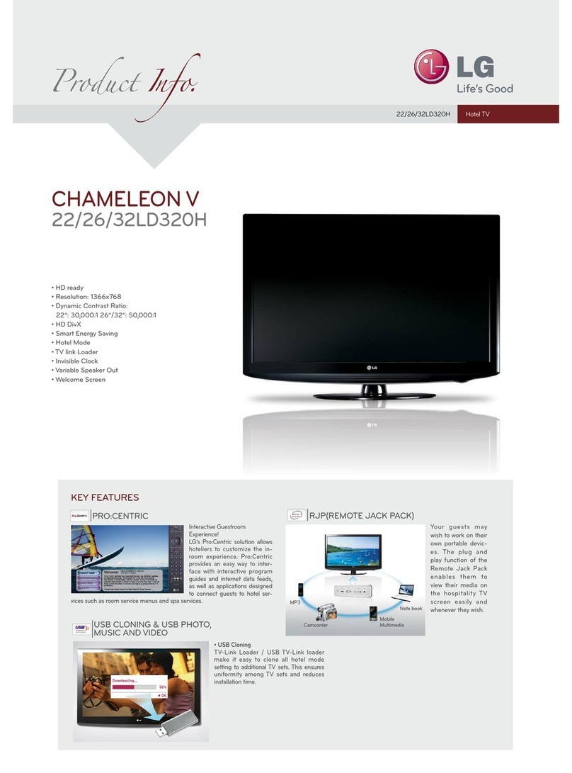 LG CHAMELEON V 32LD320H User manual