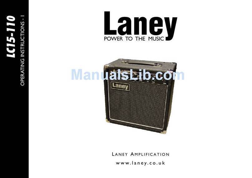 Laney LC15-110 User manual