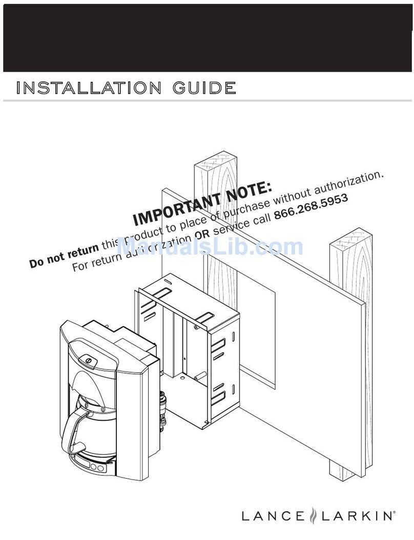 Lance-Larkin Brew Express BE-104C User manual
