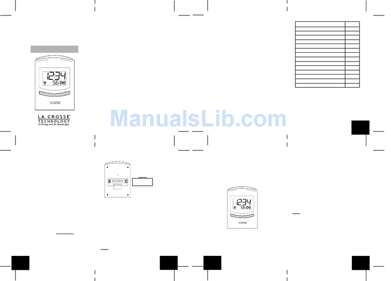 La Crosse Technology WT-9300 User manual