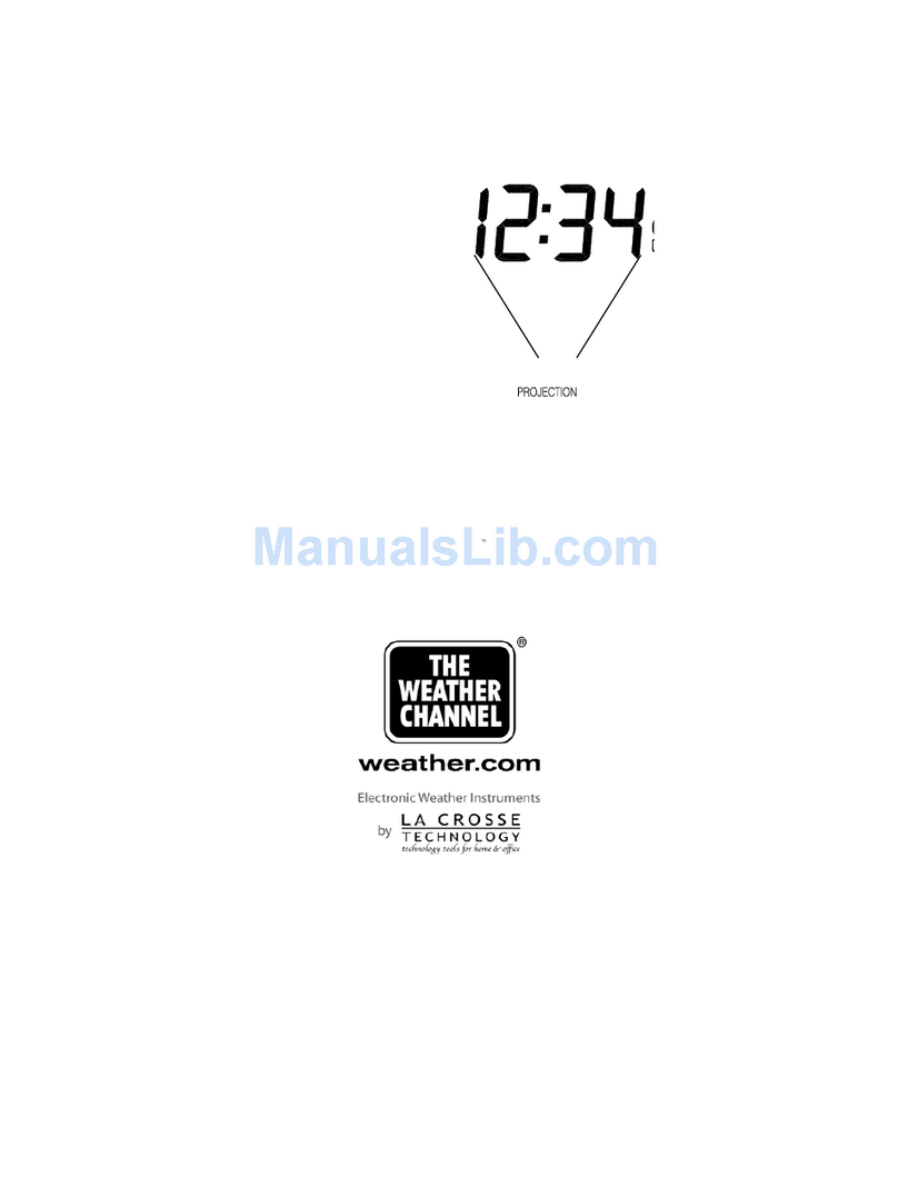 La Crosse Technology WT-5720TWC instruction manual