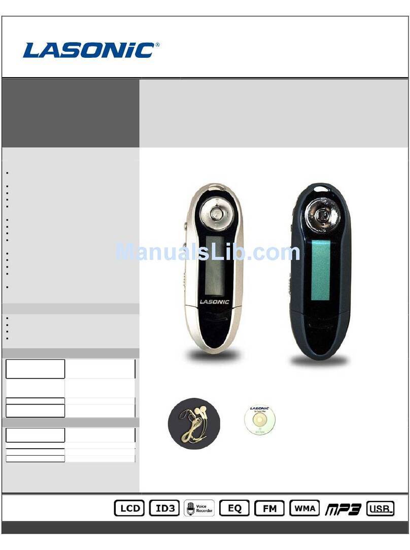 Lasonic MP-1GS User manual