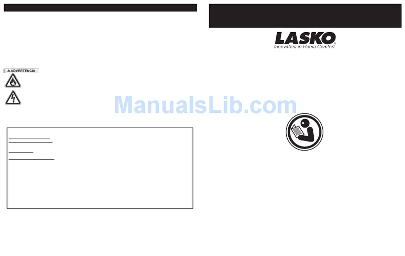 Lasko 5511 Owner's manual Lasko 5511 Owner's manual