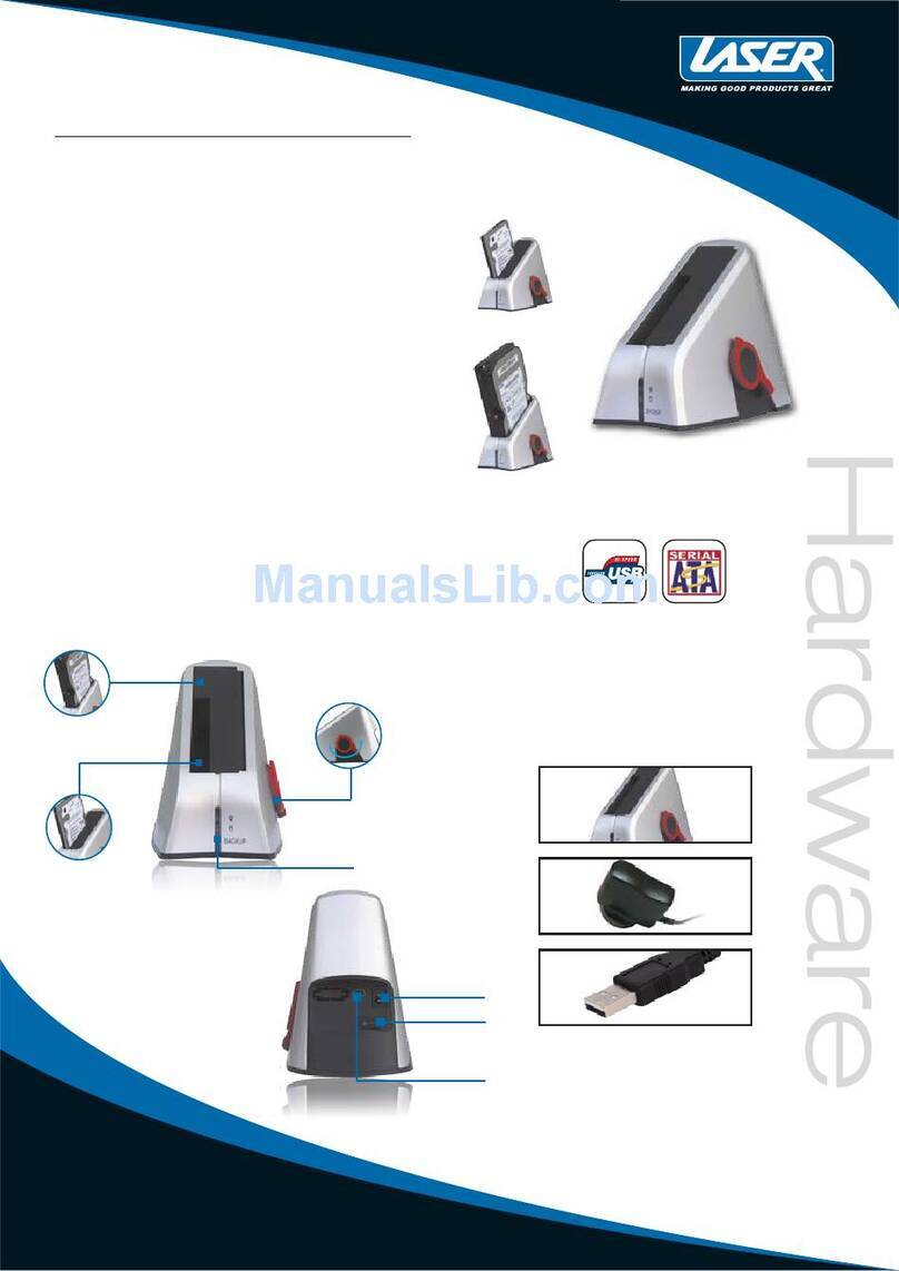 Laser CASE-DOCK User manual