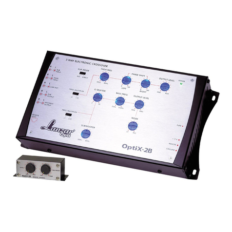 Lanzar OPTIX-2B User manual Lanzar OPTIX-2B User manual