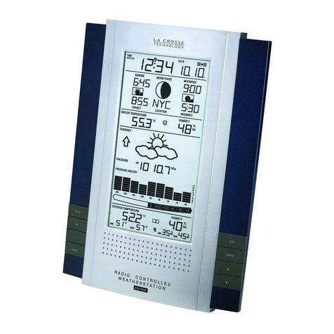 La Crosse Technology WS-8015U instruction manual