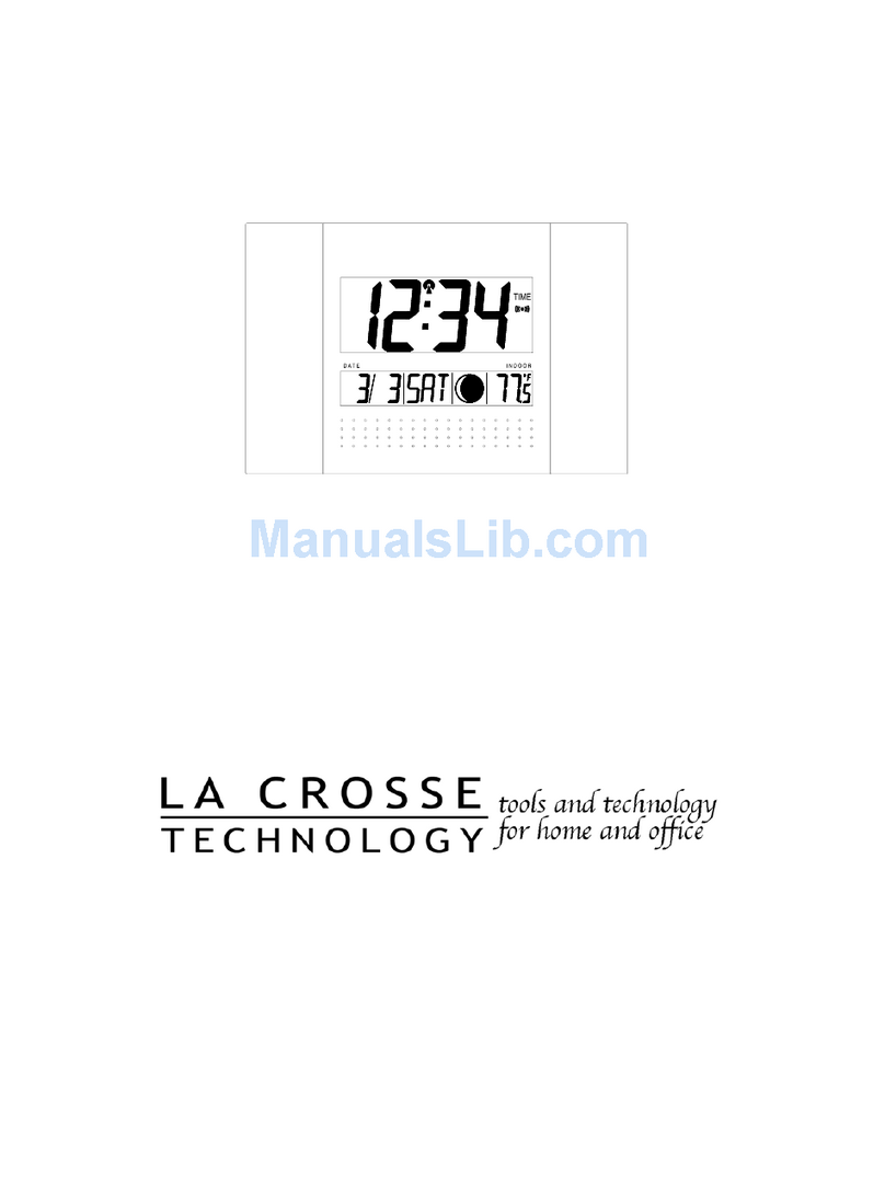 La Crosse Technology WS-8007U-C User manual
